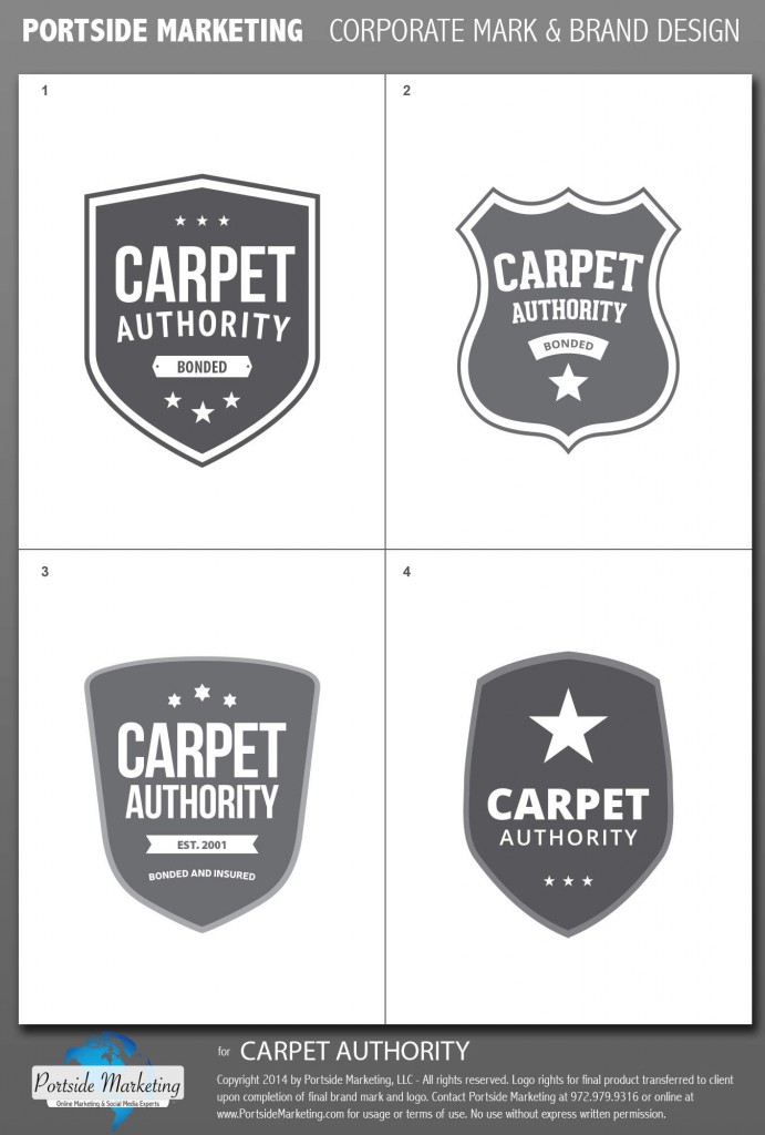 Logo Design for the Carpet Authority - Logo Design Ideas