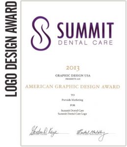 2013 American Graphic Design Awards – Summit Dental Care