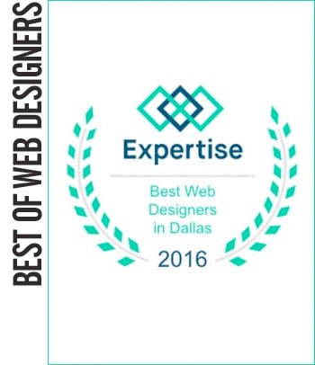 2016 Best Web Designers in Dallas #1 out of 138 Local Designers