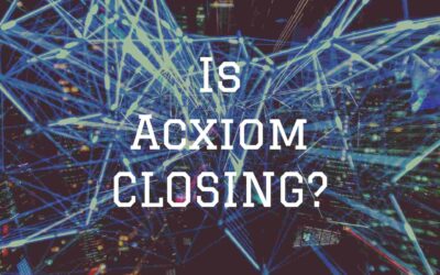 Acxiom Closing End of 2019