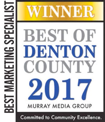 2017 Winner Best of Denton County – Best Marketing Specialist