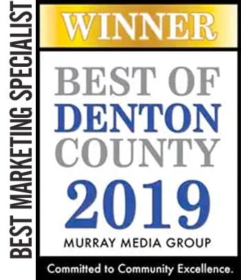 2019 WINNER Best Marketing Specialist – Best of Denton County