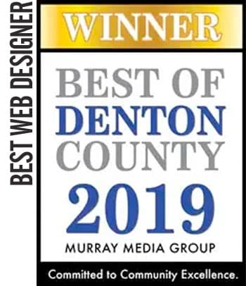 2019 WINNER Best Web Designer – Best of Denton County