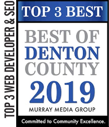 2019 Top 3 Web Developer SEO – Best of Denton County