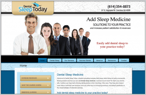 Dental Sleep Today Dental Website Design
