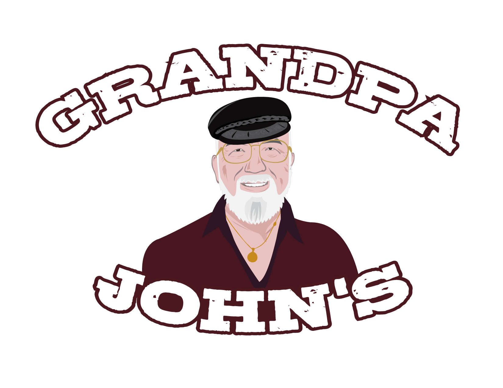 Grandpa Johns Logo Design Mockups