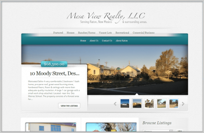 Estate Website Design