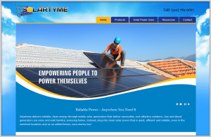 Solartyme Business Website Design