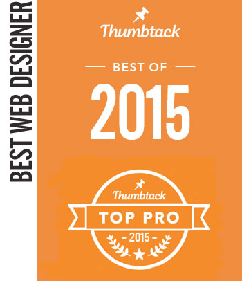 Thumbtack 2015 Best Web Designer