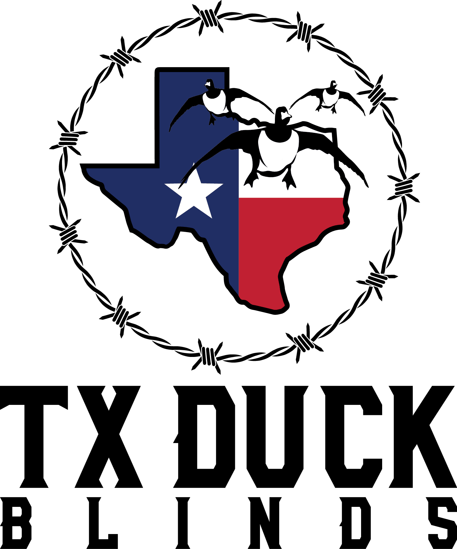 TX Duck Blinds - Logo Design Texas