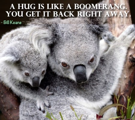 Quote of the Day - Who Needs A Hug?