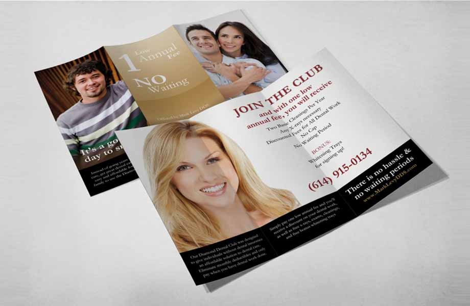 brochure-mark-levy-dds-ohio Business Card Designer and Printer
