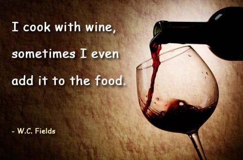 Quote of the Day - Cooking With Wine