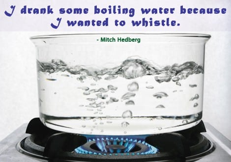 The Boiling Water That Whistles