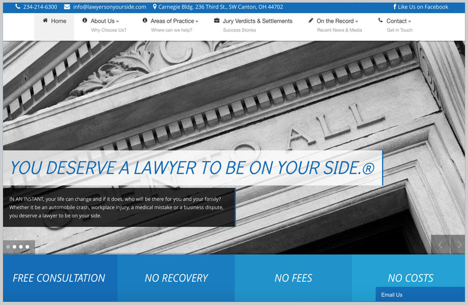 Website Design - Holten Wellness