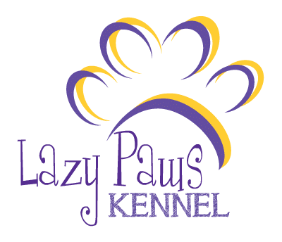 Lazy Paws Kennel Logo - Canton Texas