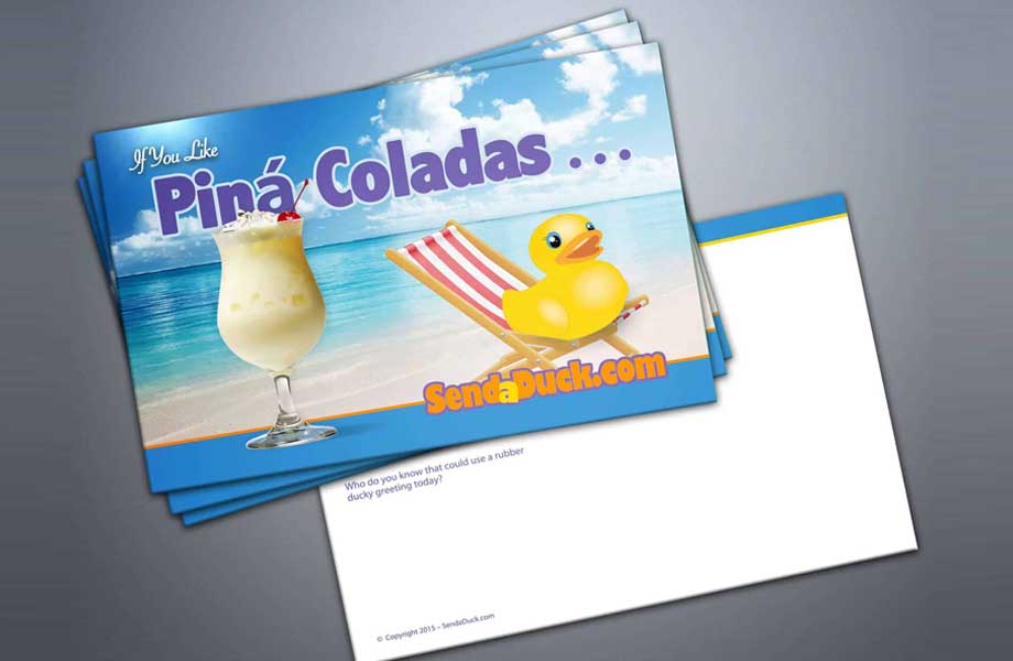 postcard-printing-send-a-duck Business Card Designer and Printer