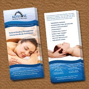 Keystone Massage Therapy Rack Cards