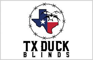 TX Duck Blinds Logo - Logo Design by Portside Marketing, LLC