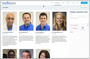 Website Design Portfolio Chiropractors